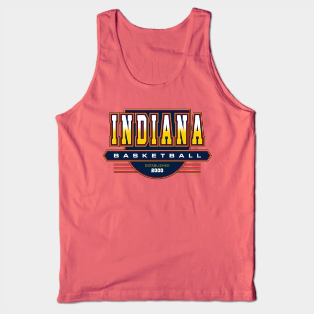 Vintage Indiana Women's Basketball Fever WNBA Tank Top by Ashes of Sound